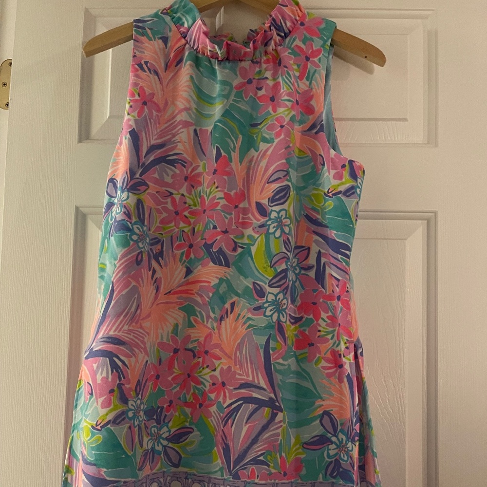 Lilly Pulitzer Adalina Romper in It Was All A Dream- Size 6